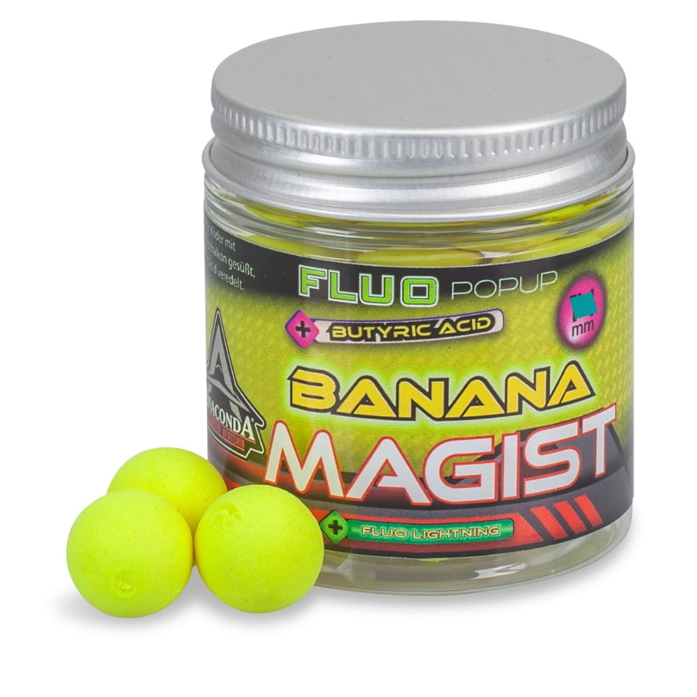 Anaconda Magist Mini Fluo Pop Up´s Banana 12 mm