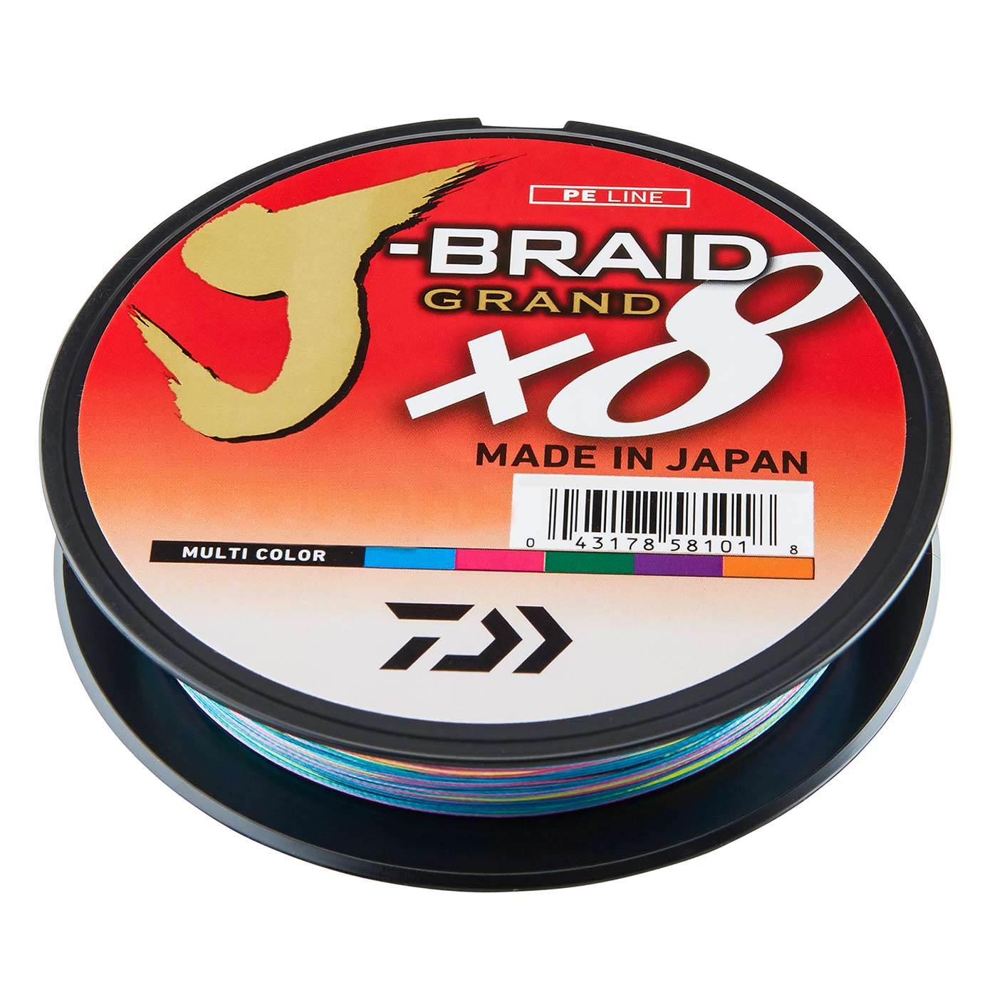 J-Braid Grand X8 150m Multi Color - Main