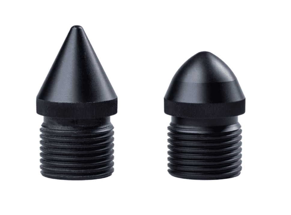 konische Düse,  Metall-Düse,  Gewinde-Düse,  schwarz,  Düsenkappe