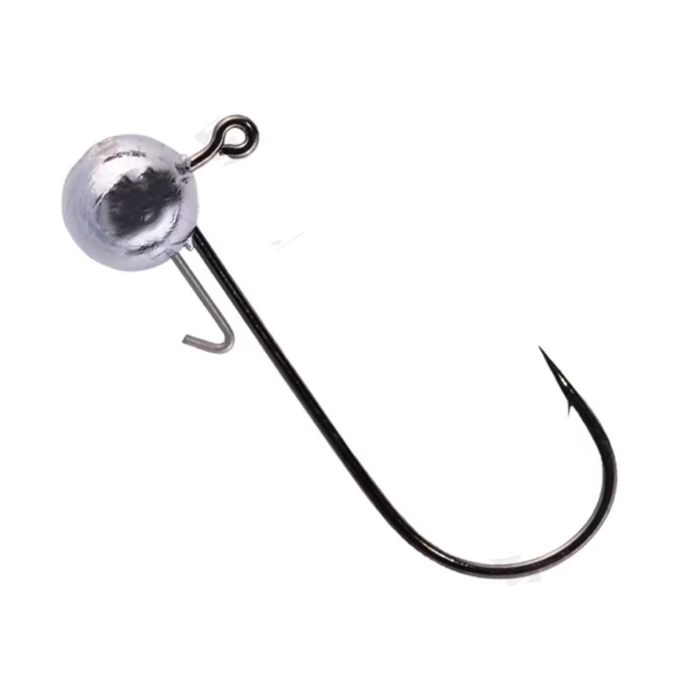 VMC Jig Head Hooks Round 5/0 8.5 g Jig Hooks Set of 25