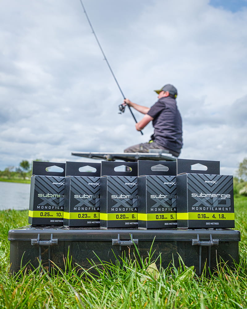 Angeln, Monofilament, Verschiedene Längen, Köderbox, Fischerei-Setup