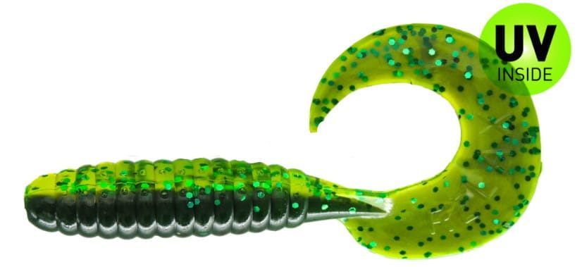 twisterblau Relax Twister 8 cm (4") zelena/plavo-ljubičasta 5 komada