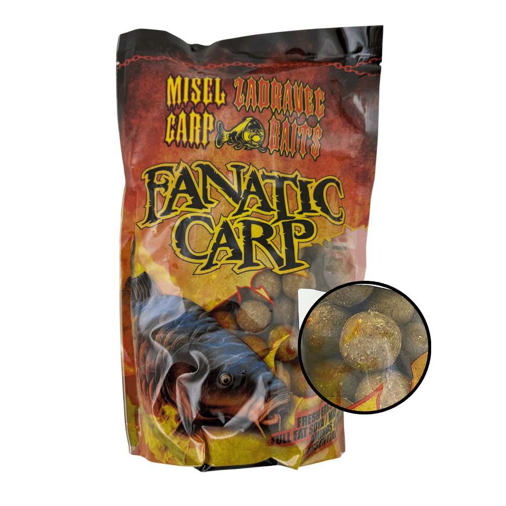 Zadravec Baits Fanatic Carp Boilies all'Aglio Bianco 20 mm 800g