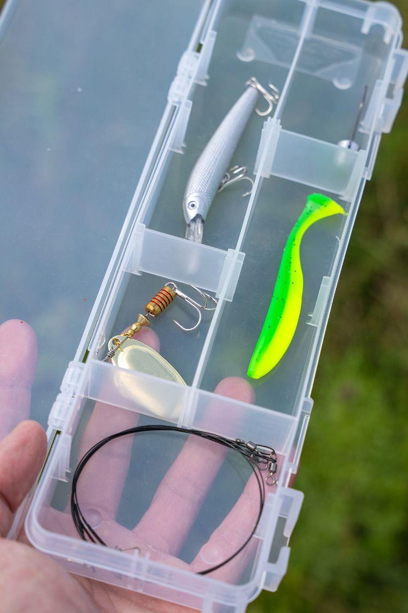 Zebco Target Fish Predator Kit, Angeln, Köder, Haken, Spinnrolle, Loki/Angelschnur