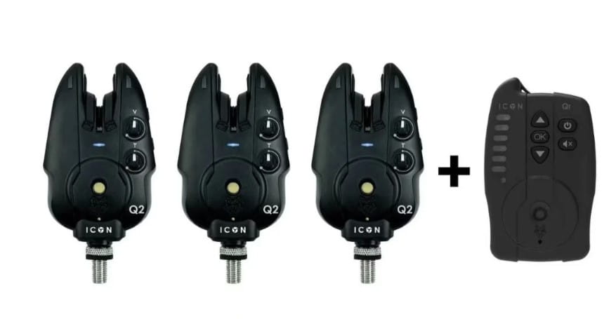Wolf Icon Q2 - 3 Rod Set & Qr Hubb Elektronik