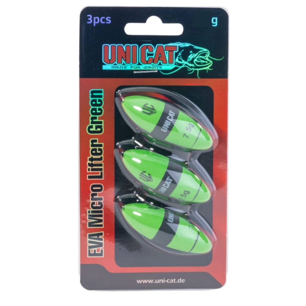 Uni Cat EVA Micro Lifter Green 3,5g 3 pièces Uni Cat EVA Micro Lifter Green 3,5g 3 pièces