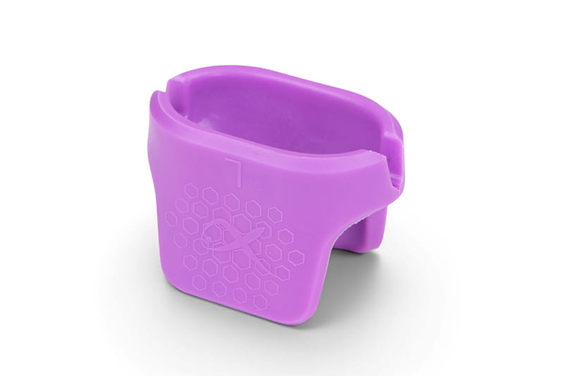 silicone, Armband, violett, Ummantelung, Muster