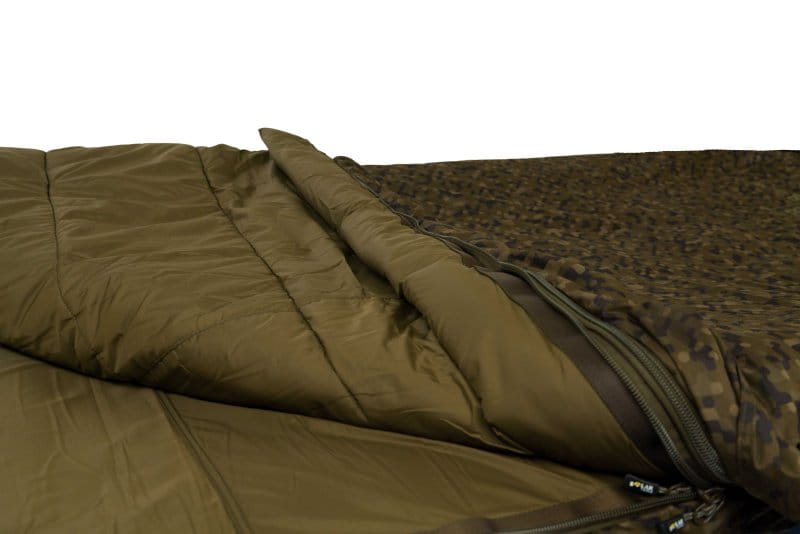 Solar SP C-Tech 8 Leg Sleep System Wide 208x100cm – Bild 3, Schlafsack, Puffer, Kapuze, Olivgrün, Tarnmuster