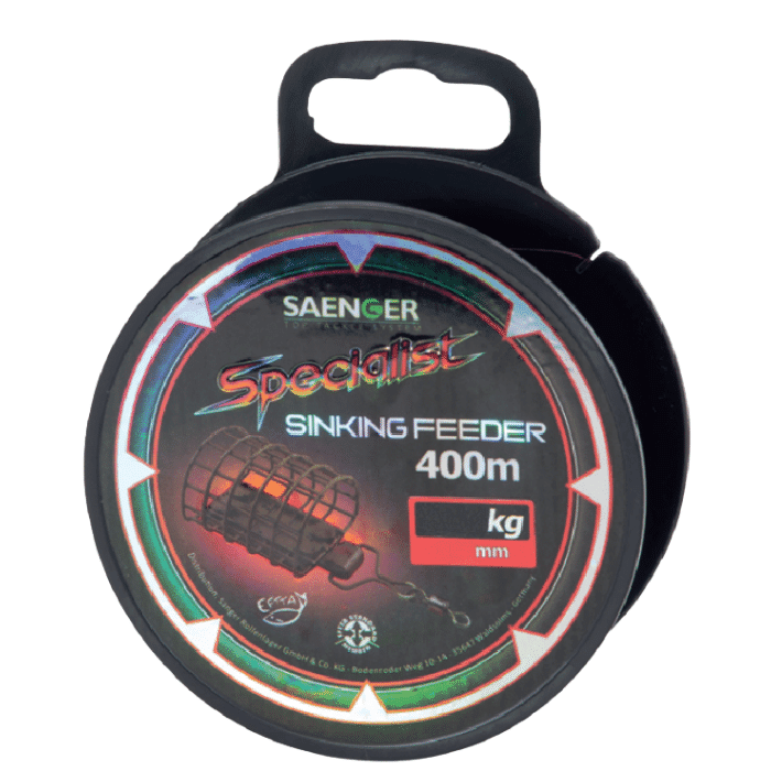1955722_specialist_sinking_feederDSDT4SLVJnW3v Sänger Specialist Sinking Feeder 0,25 mm 6,25 kg 400 Meter fire red transparent Neu 2022