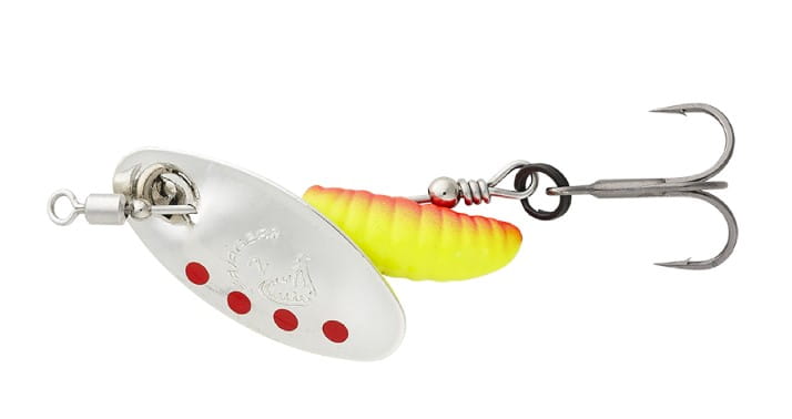 Savage Gear Grub Spinners #2 5,8 g Silver Red Yellow Angelköder, Elektronik, Hardware, Rauchrohr