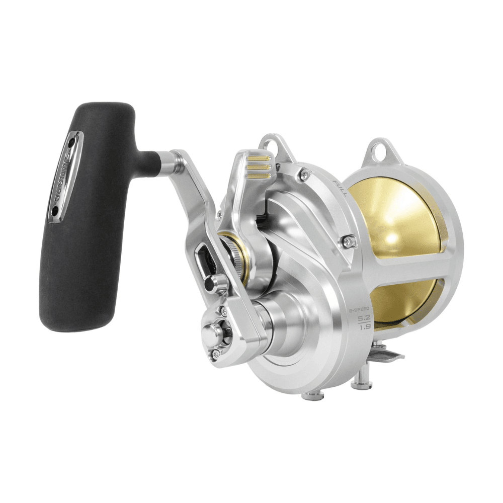 Shimano Talica II 25lb 2-Speed Right Hand 20lb Rolle, Maschine, Sprach, Zimmer, Duscharmatur