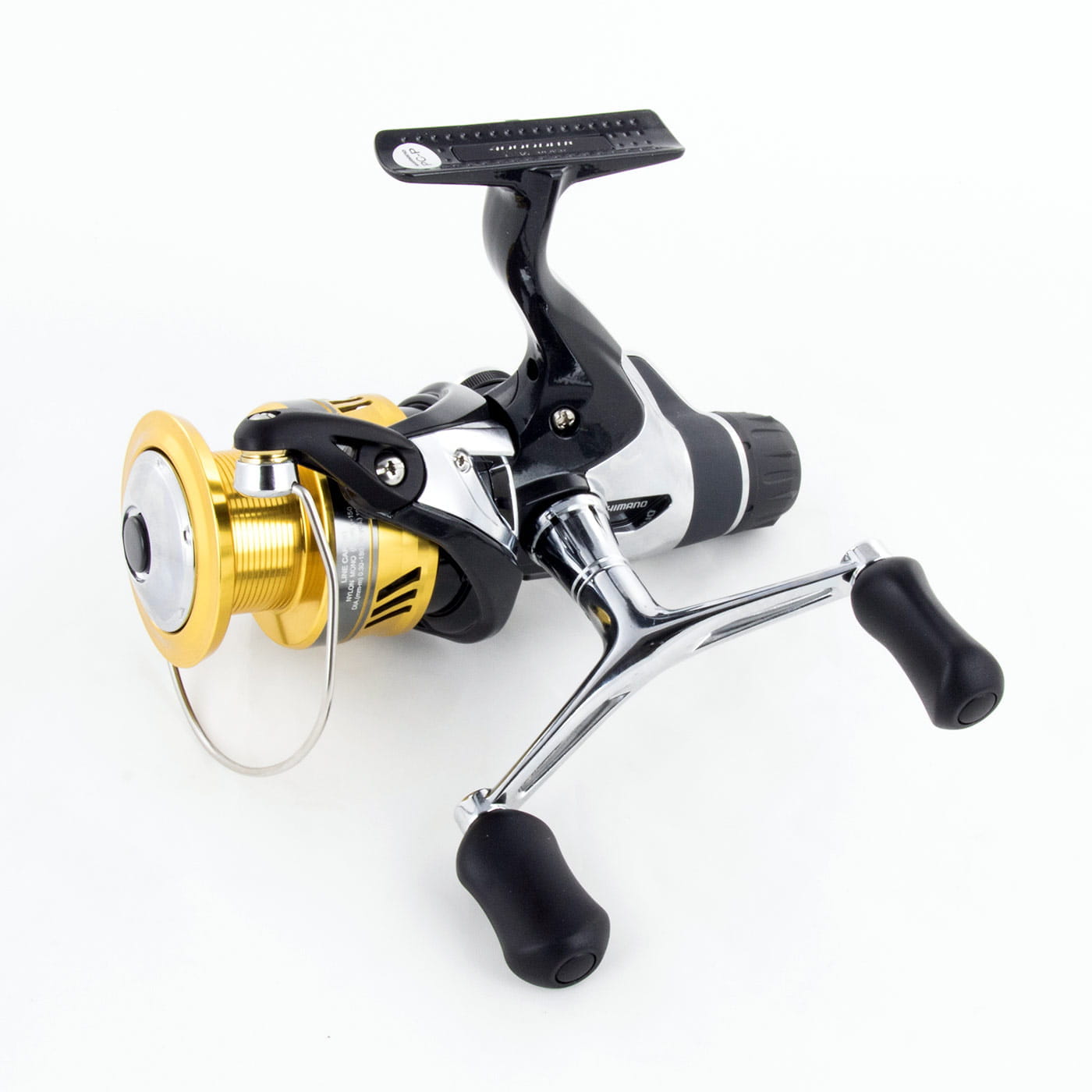 Shimano Sahara 2500 DH R Rear Drag Spinning Fishing Reel with Double Handle  SH2500DHR : : Sports, Fitness & Outdoors