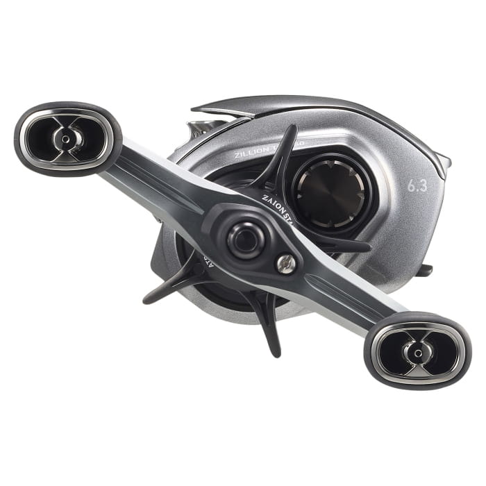 Daiwa 26 Zillion TW 150L, Baitcaster-Angelrolle, Metallgehäuse, Linkshandmodell, Übersetzung 6,3:1, Doppelkurbel