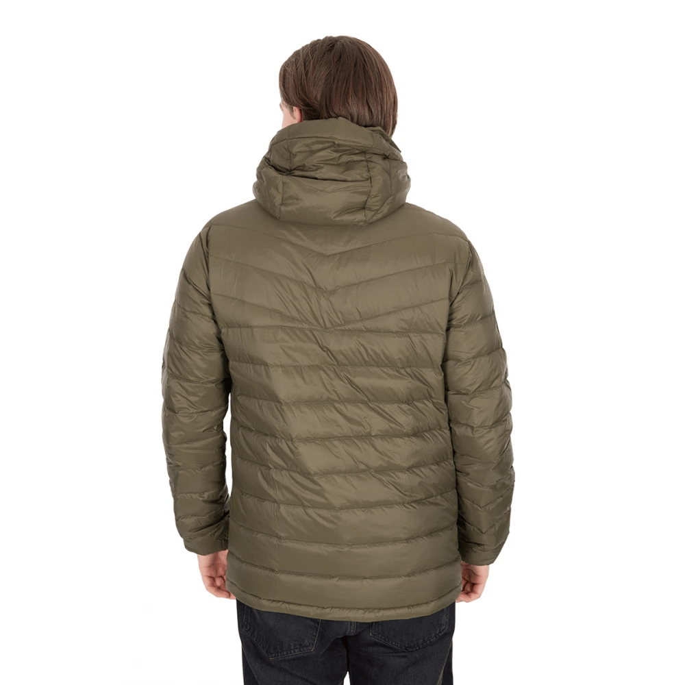 Jacke, Puffer, Oliv, Kapuze, Putzt