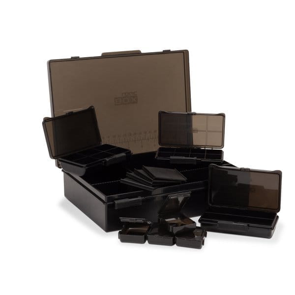 T0273_Medium_Tackle_Box_Loaded Nash Box Logic Medium Tackle Box Loaded