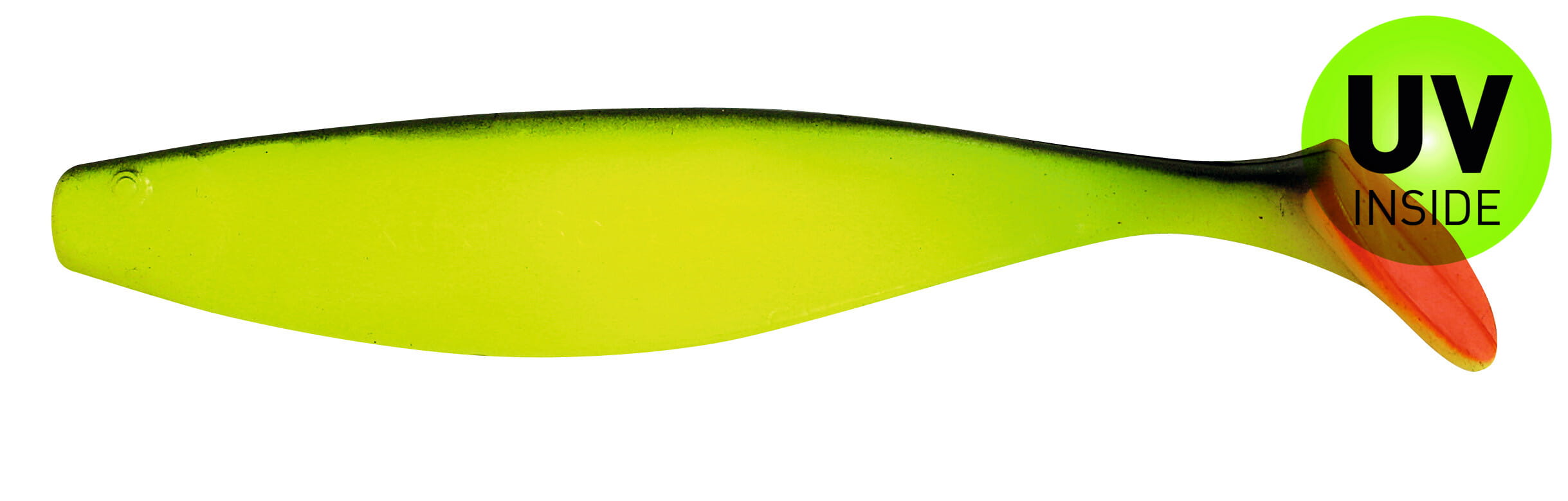 Relax Xtra-Soft 18 cm (7") Fluogelb Schwarz 2 Stück Besteck, Maschine