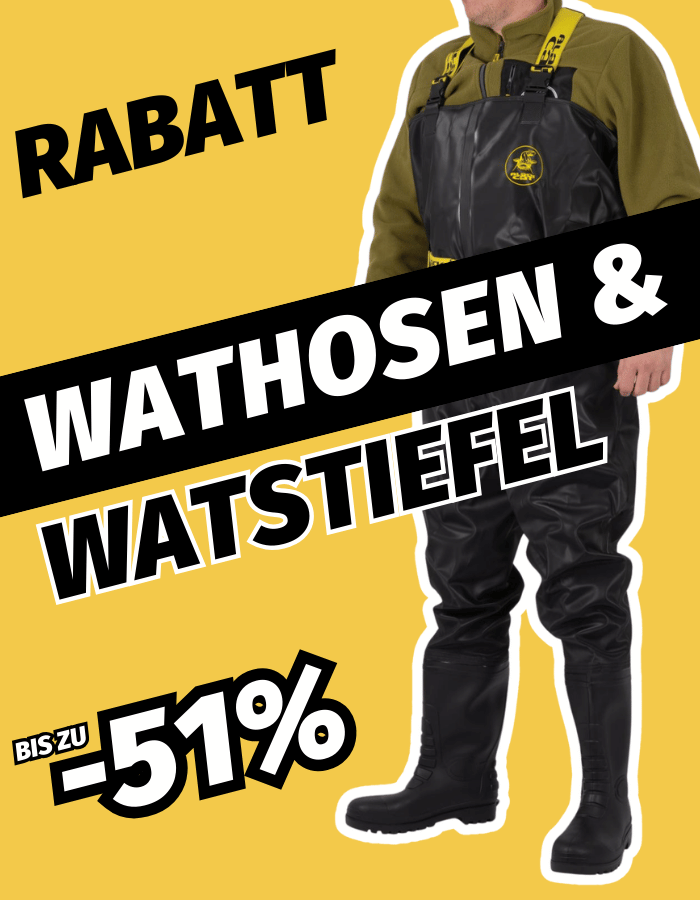 Wathosen, Watsstiefel, Mountainwear, Regenjacke, Gummistiefel