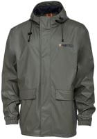 Regenjacke, Windjacke, Kapuzenjacke, Vorderseite Reißverschluss, Taschenfront