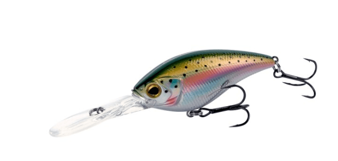 Shimano Yasei Cover Crank Floating Deep Runner 5cm 8g Regenbogenforelle Fischköder
