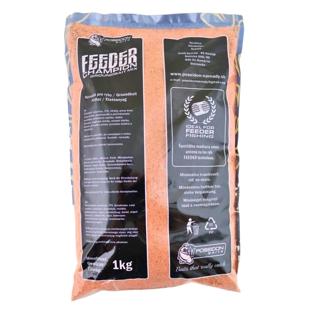 Poseidon Champion Feeder Mix Jahoda 1 kg Poseidon Champion Feeder Mix Jahoda 1 kg