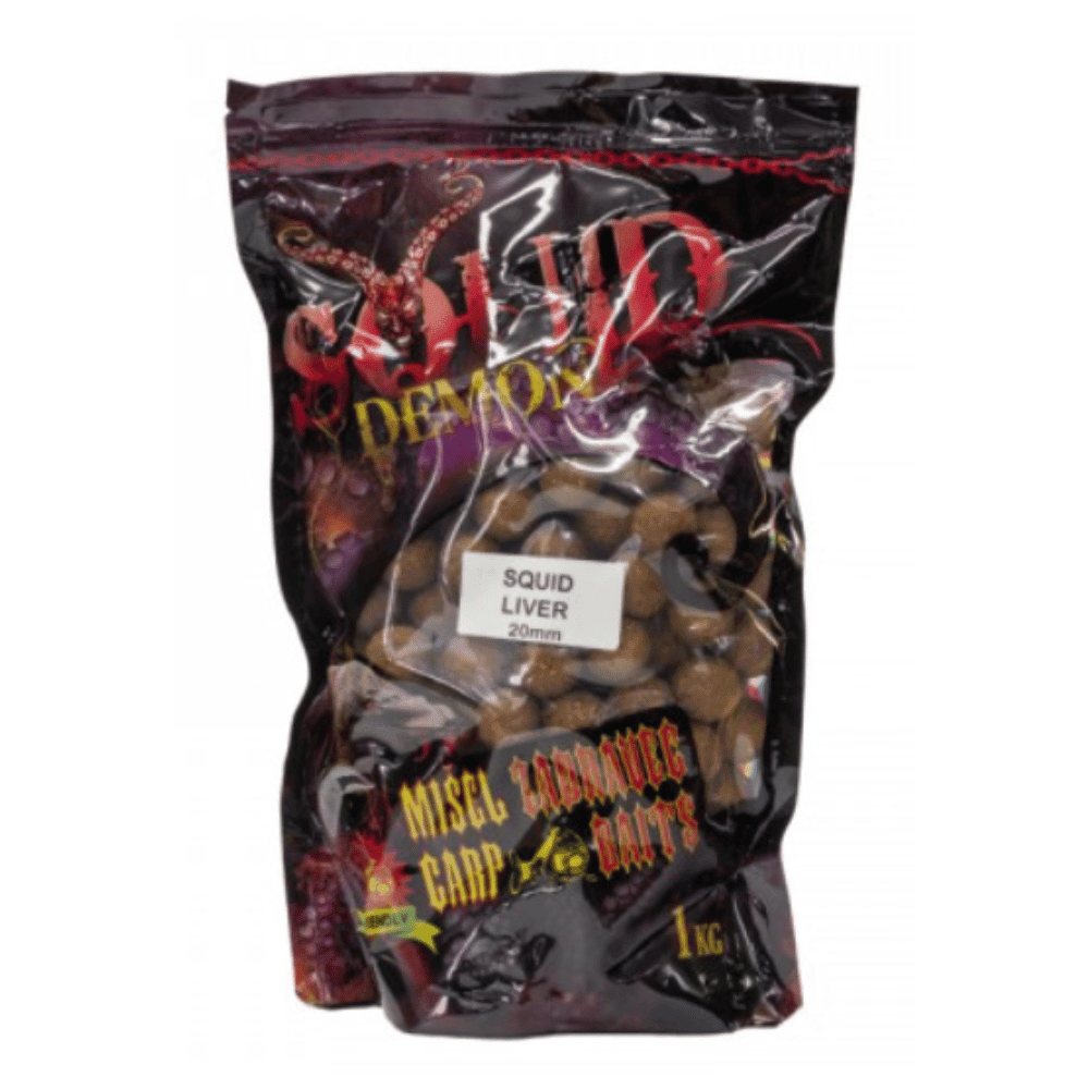 Zadravec Baits Squid Demon Boilies Liver 20mm 1kg Essen, Produzieren, Nuss, Pflanze, Gemüse
