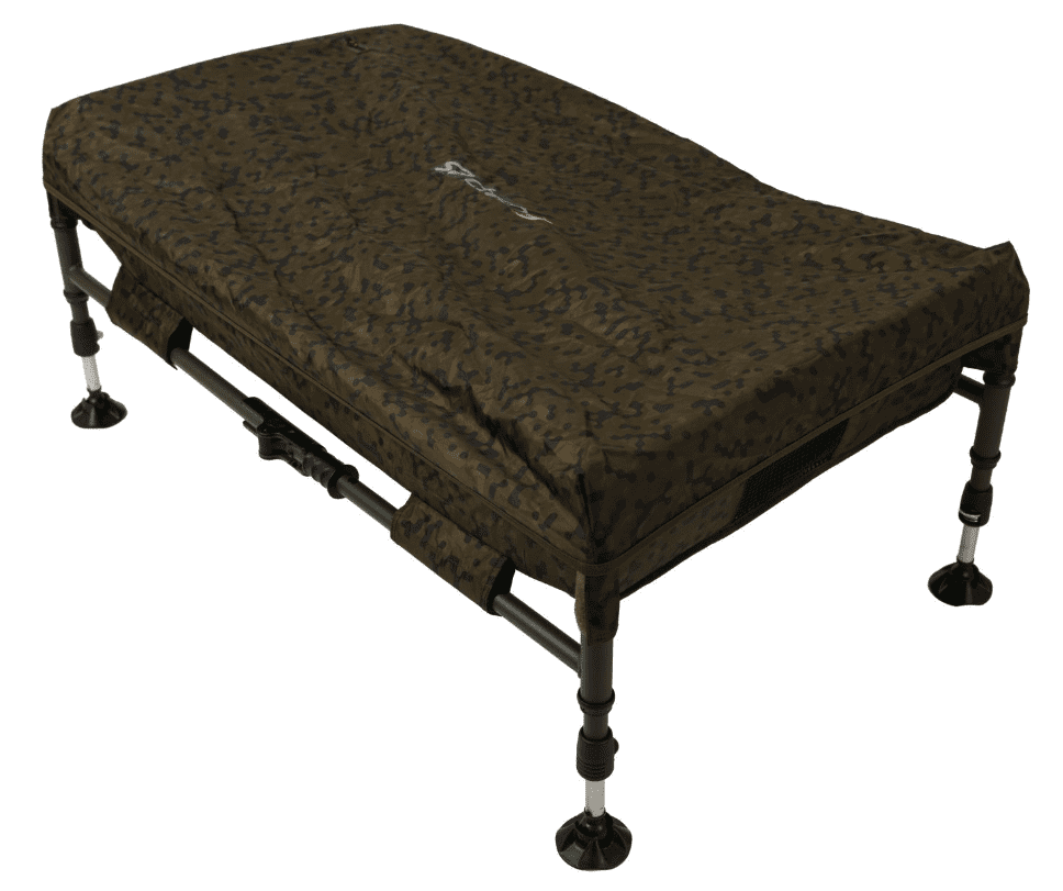 Kampftisch, Aufklappbett, Camouflage, Klappfußstützen, Stahlrahmen