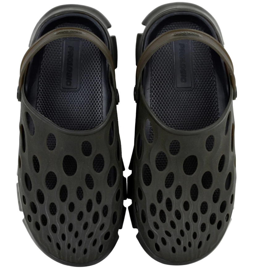 Prologic Signature Clogs 45/46 – Bild 2, Crocs, Sandals, Damen/Unisex, Schwarzgrün, Löcher-Design