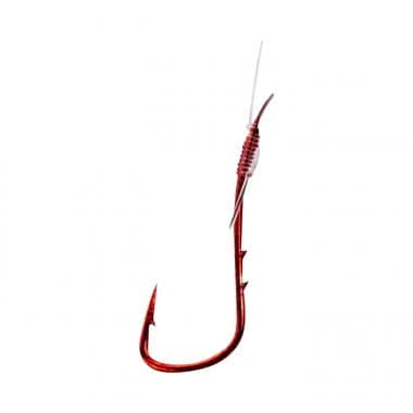 saenger-zielfischhaken-gebunden-wurmhaken-r18-1611874877F2G564vB76YTi Sänger Wurmhaken R-18 Größe 2 60 cm 0,32 mm 8,7 kg 10 Stück