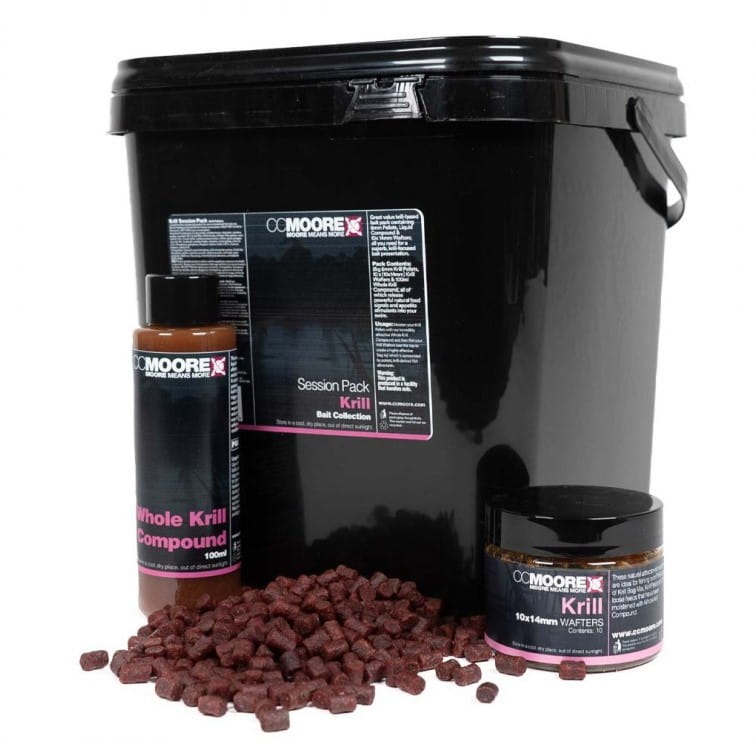 CC Moore Krill Session Pack - Pellets+Wafters+Liquid+Secchio