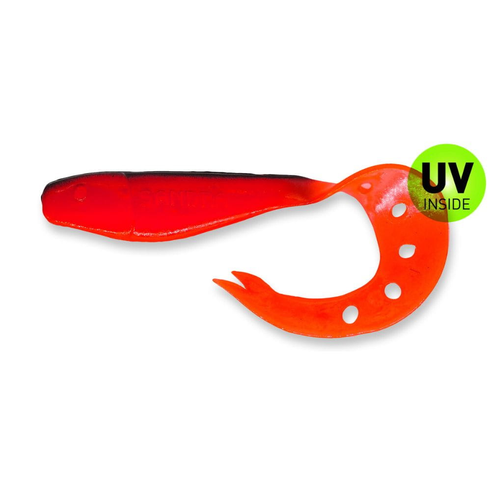 SX Sandra Twister 9 cm (3,5") Vatreno crveno Crno 3 komada SX Sandra Twister 9 cm (3,5") Vatreno crveno Crno 3 komada