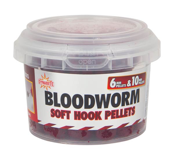 Dynamite Baits Soft Hook Pellets 6/10mm, Bloodworm