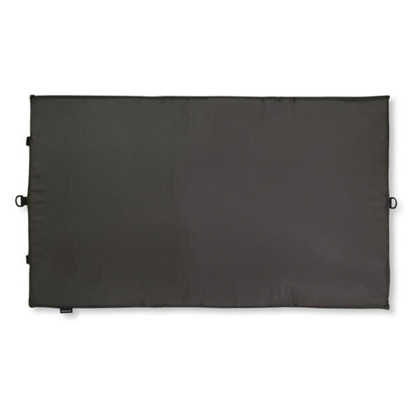 Daiwa Black Widow Abhakmatte 106x64cm – Bild 3, Hundematte, rechteckig, schwarz, gepolstert, Befestigungsschlaufen