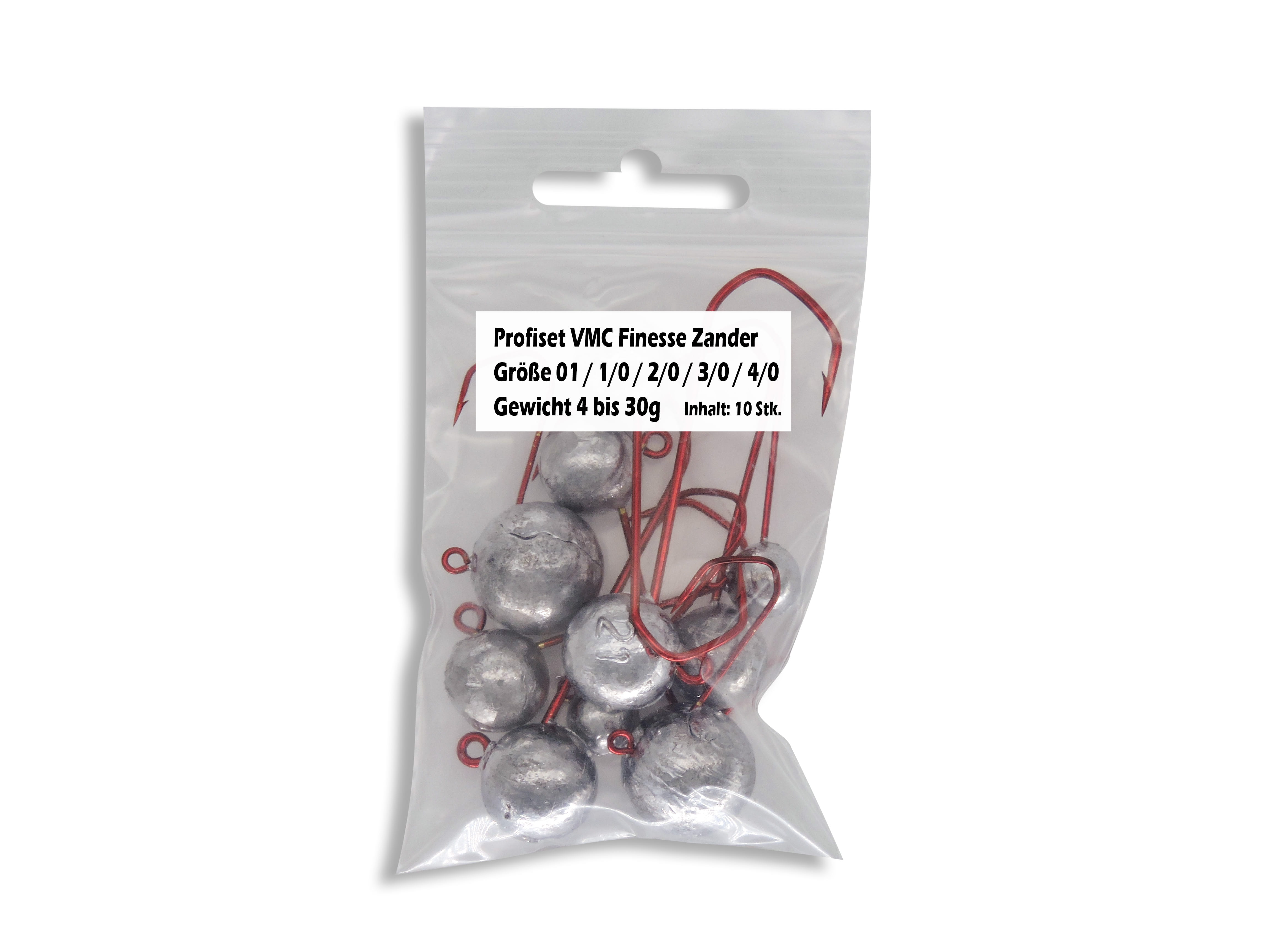 SX Profiset VMC Finesse Snoekbaars Maat 01 / 1/0 / 2/0 / 3/0 / 4/0 Gewicht 4-30g Aluminium