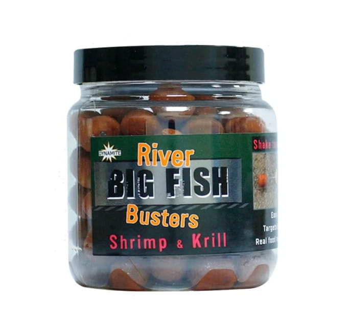 Dynamite Baits Big Fish River Busters Gamberetti/Krill 120g Krug