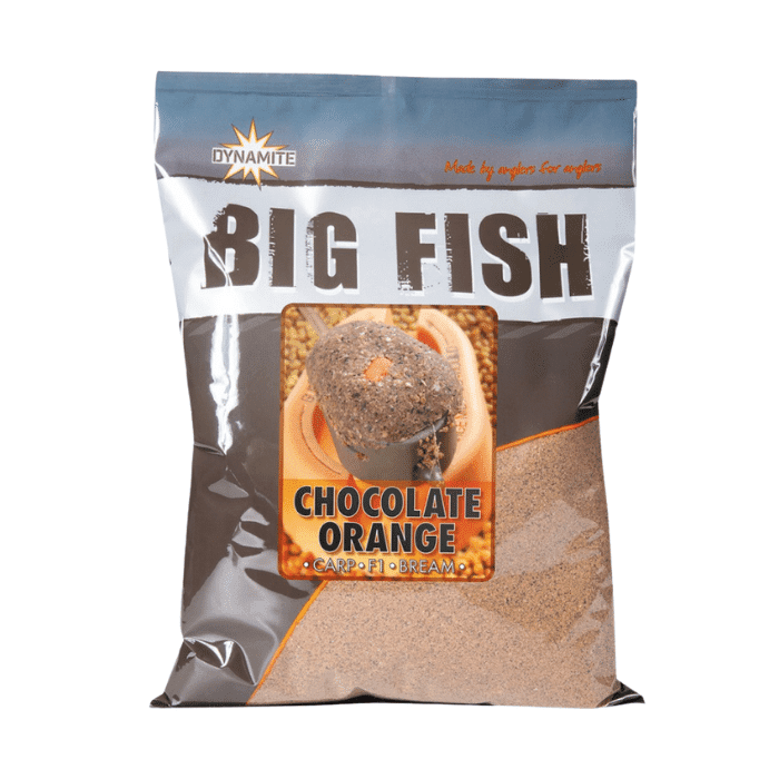 dy1478_big_fish_chocolate_orange_groundbait Dynamite Baits Big Fish Groundbait Chocolate Orange 1,8kg