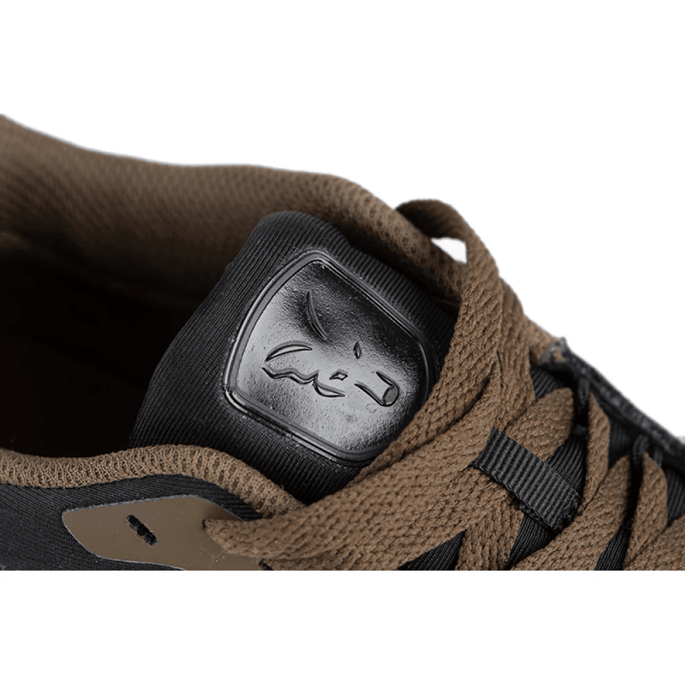 Sneaker, Brown, Lace-up, Mesh, Bootie