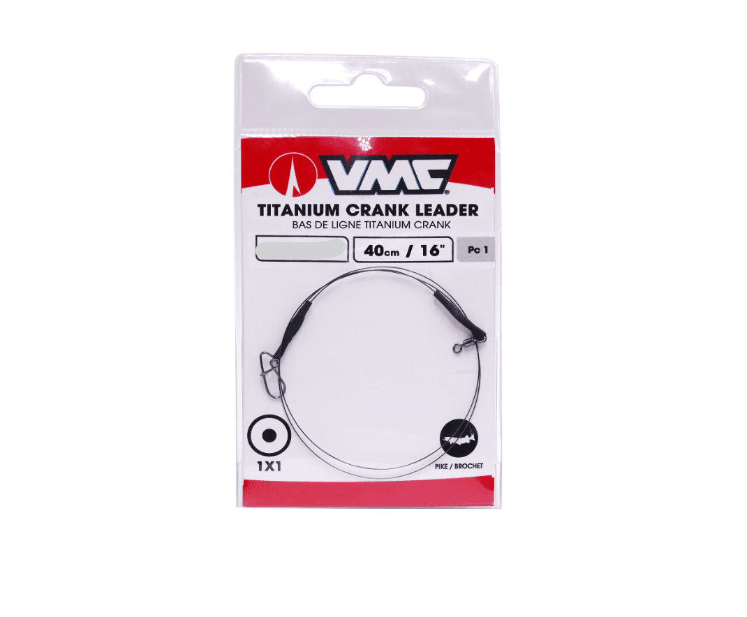 VMC Titanium Crank Leaders 5kg 40cm