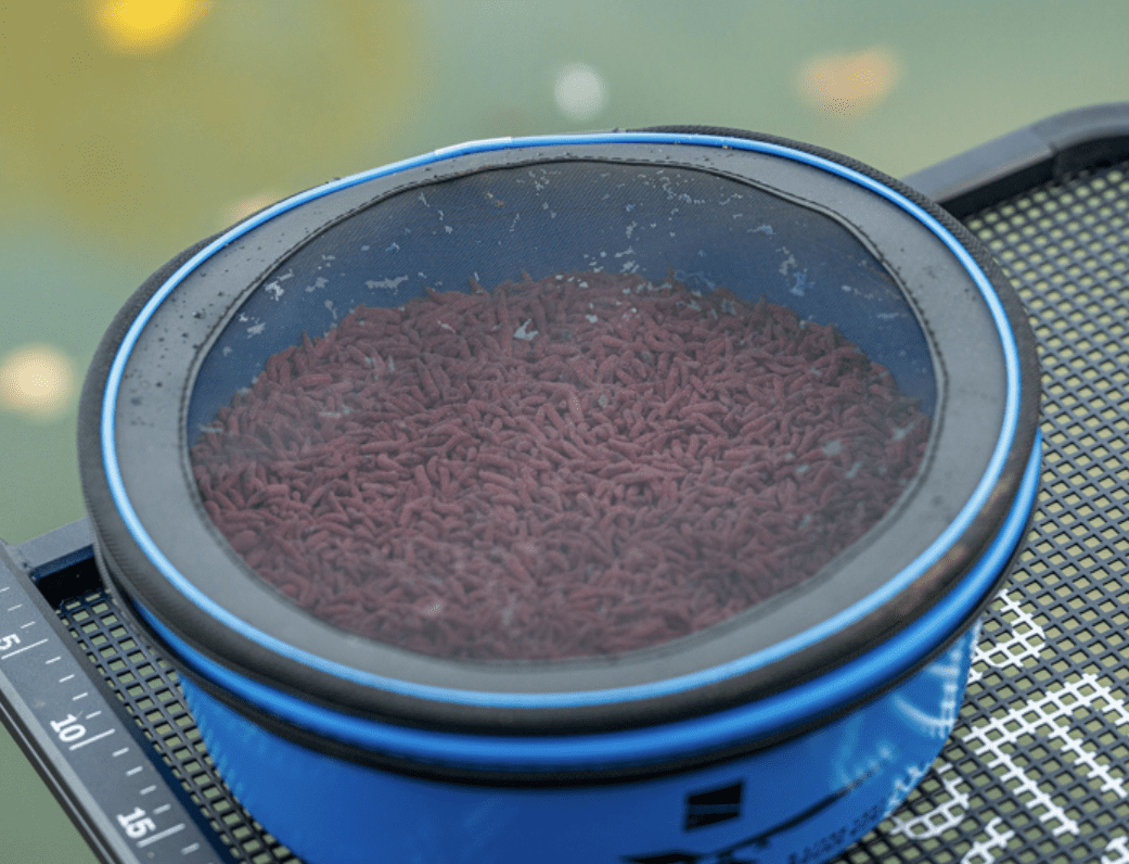 Zwischenring-Filter, Köder, Kunstfaser, Rötlich, Beutel-Filter