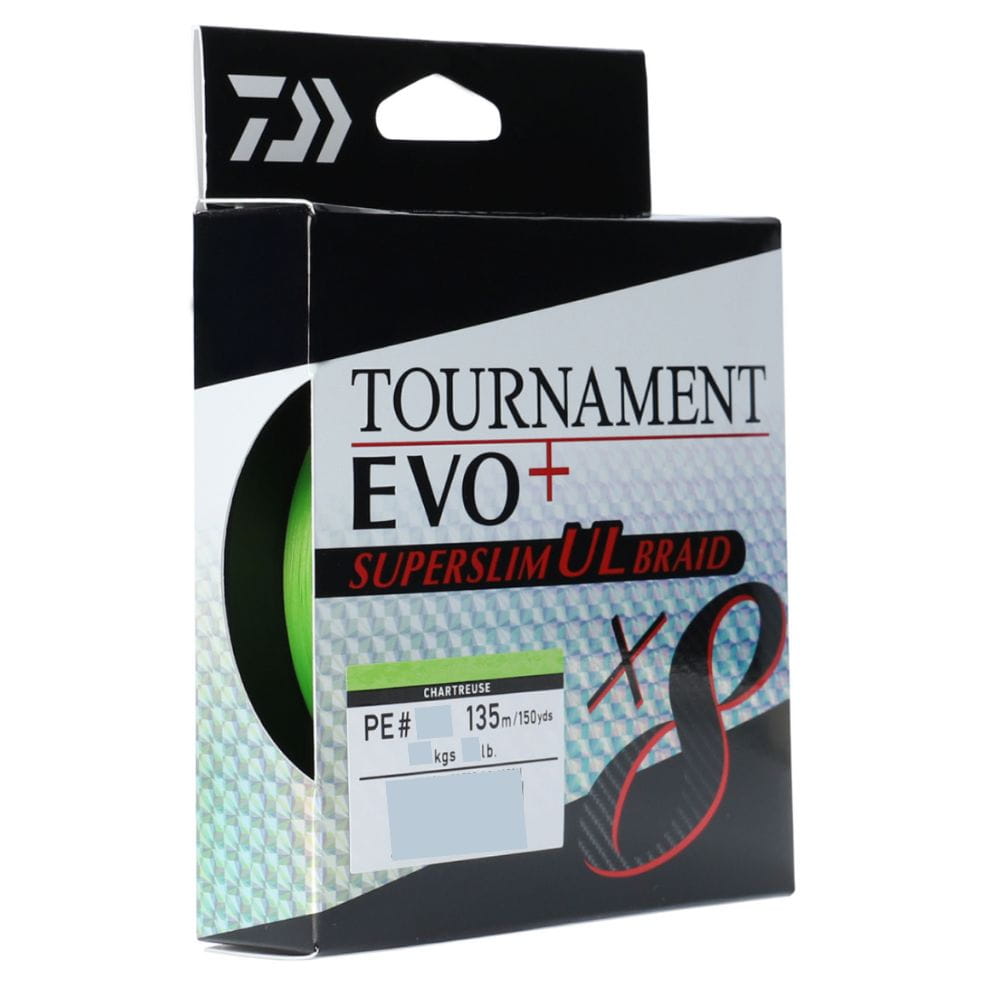 Daiwa TNx8 EVO+ Super Slim UL 0,05 mm 6,40 kg 135m Chartreuse Daiwa TNx8 EVO+ Super Slim UL 0,05 mm 6,40 kg 135m Chartreuse