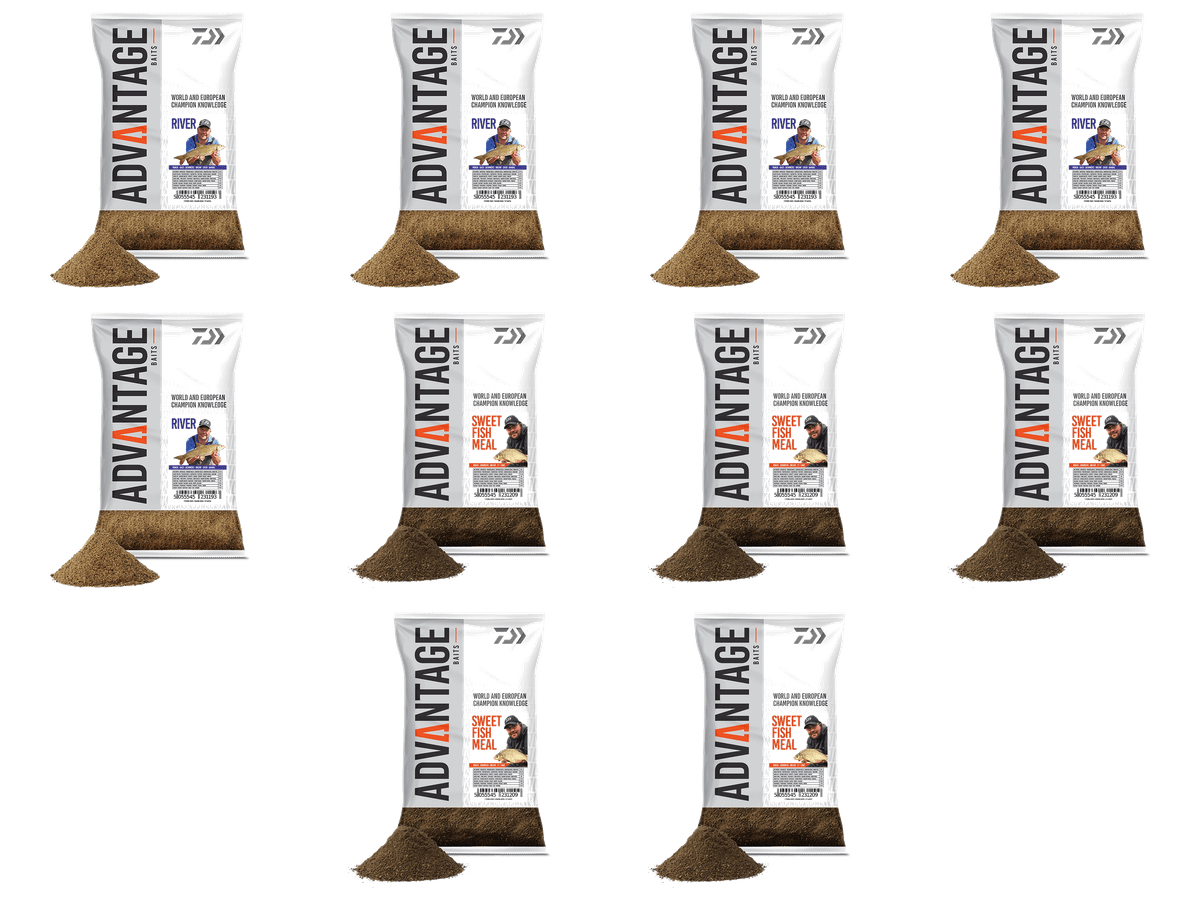 fishingbait, groundbait, sandmix, granularbait, advantagebait