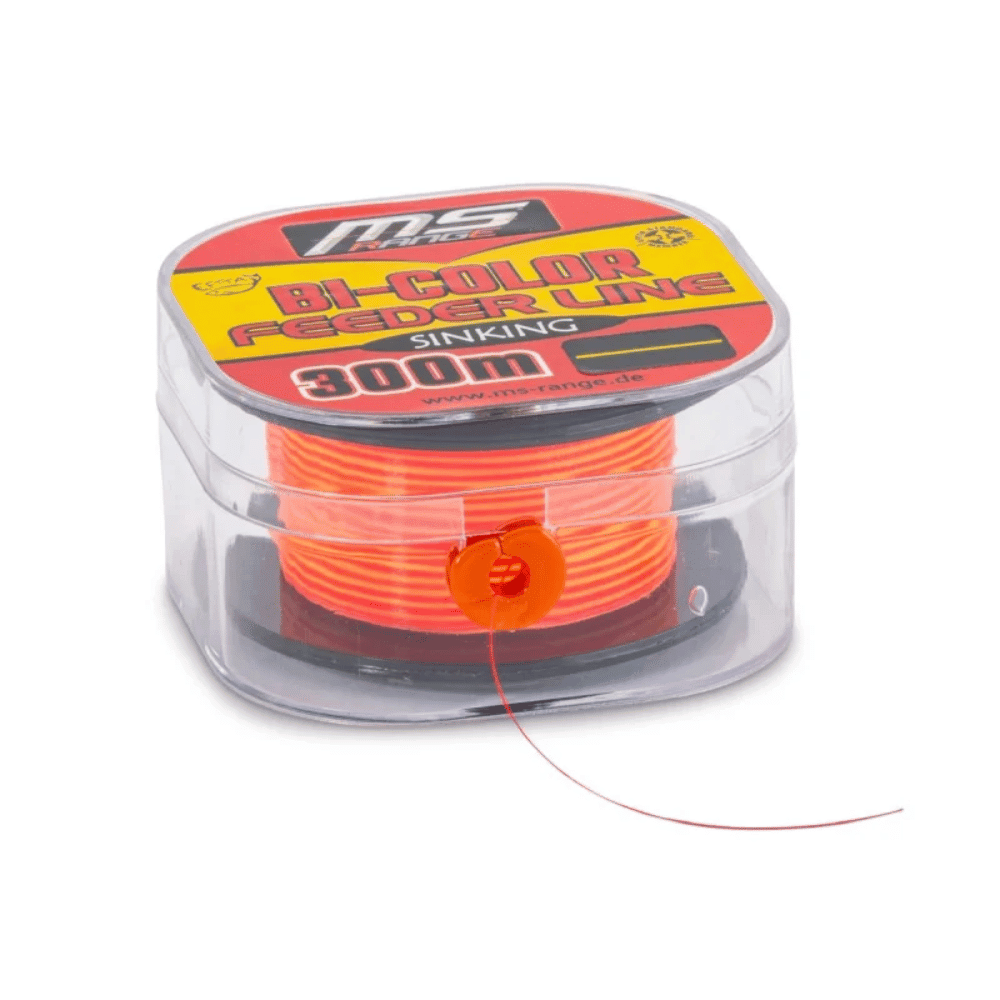Nachfüllschnur, Sinking Float Line, Bi-Color, Orange, Angelnetz/Angelrolle?