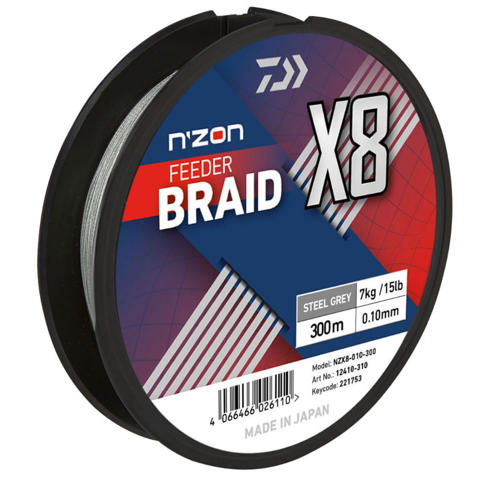 Tresse Daiwa Daiwa Tresse 8 Brins Saltiga 8 Braid - 300 M - PE.0.6 - D.0.12 Mm - R.4.9kg-11lb - Multicolor - 12618312 - Equipement Pour La Peche Sportive De Pêche Haut De Gamme