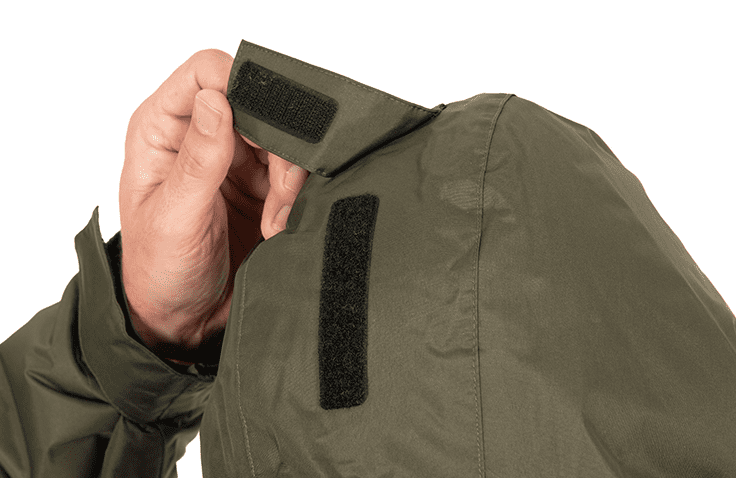 Fox Collection V2 Winter Suit XXL – Bild 6, Jacke, olivgrün, Klettverschluss, verstellbarer Riegel