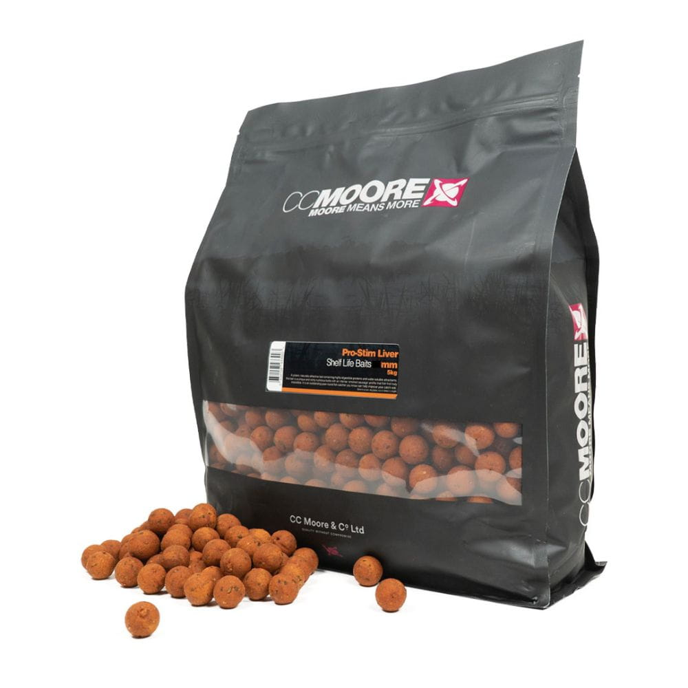 CC Moore Pro-Stim Liver Shelf Life Boilies 24 mm 5 kg CC Moore Pro-Stim Liver Shelf Life Boilies 24 mm 5 kg