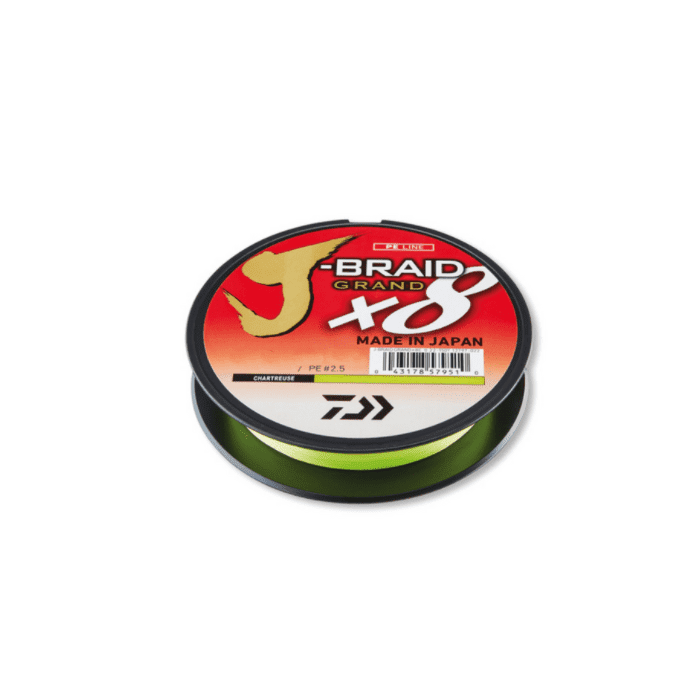 12797-124_j-braid_grand_x8e Daiwa J-Braid Grand X8 0,24 mm 270 Meter Chartreuse
