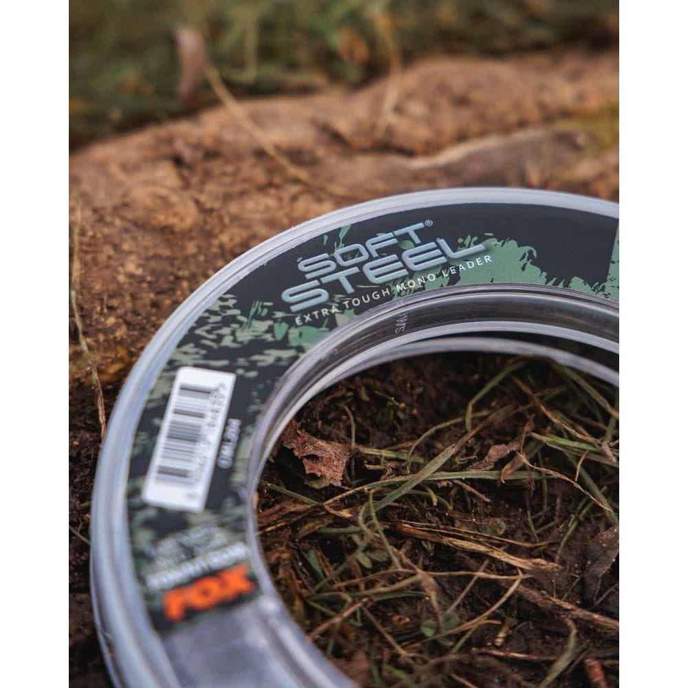 Fox Soft Steel Fleck Camo Leader 35 lb 100m Fox Soft Steel Fleck Camo Leader 35 lb 100m