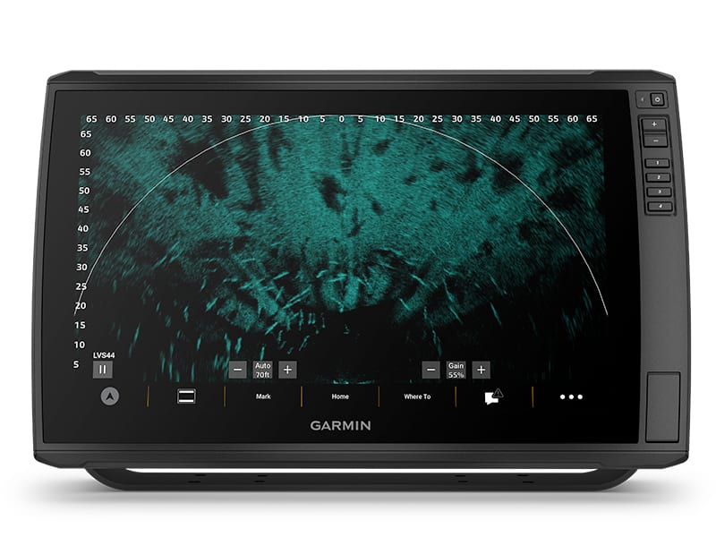 Fischfinder, Garmin, Meeres-GPS, Sonar, Anzeige
