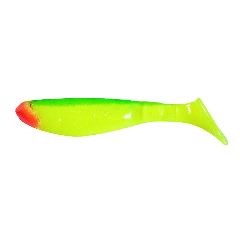 Relax Kopyto-Classic 7 cm (2,5") plávajúca fluo žltá zelená 5 kusov