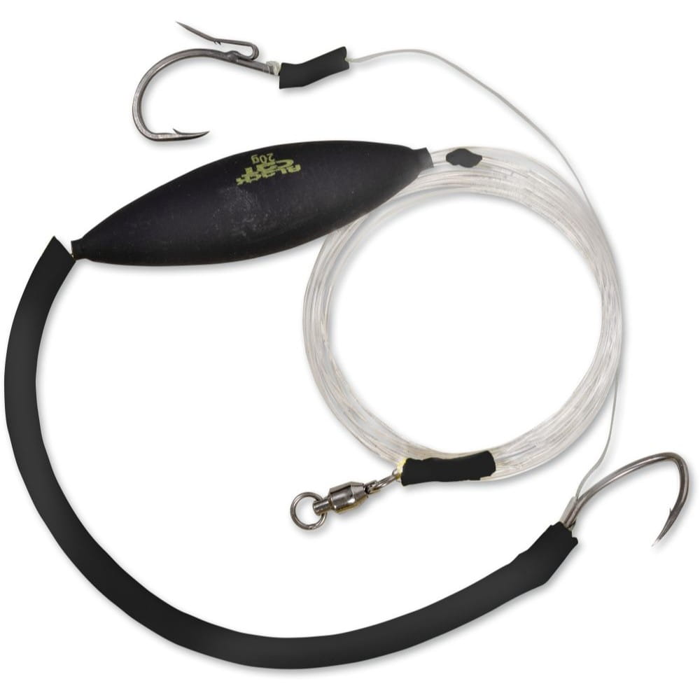 Black-Cat-Anti-Tangle-Rig-2m Black Cat Anti Tangle Rig 2 m Hook 2 Pieces 6/0