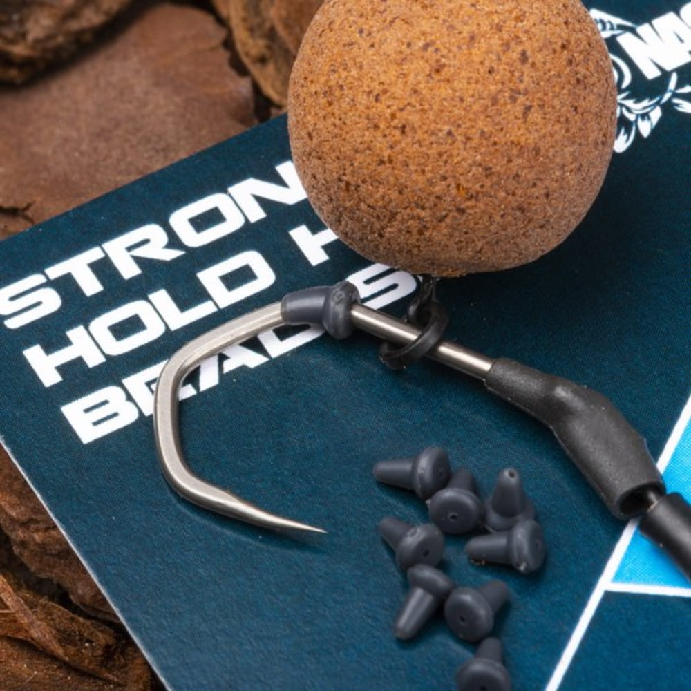 Nash-Strong-Hold-Hook-Bead-T8073 Nash Strong Hold Hook Bead, 20 stuks